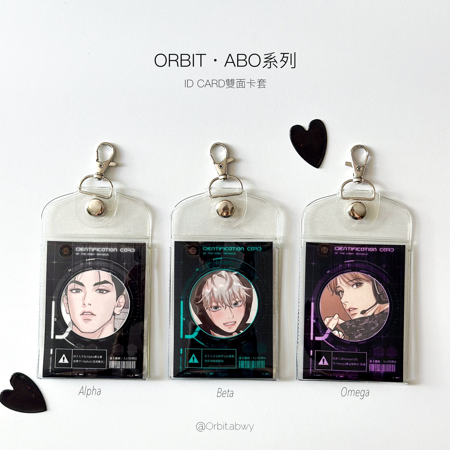 ABO系列|Beta ID Card 雙面卡套