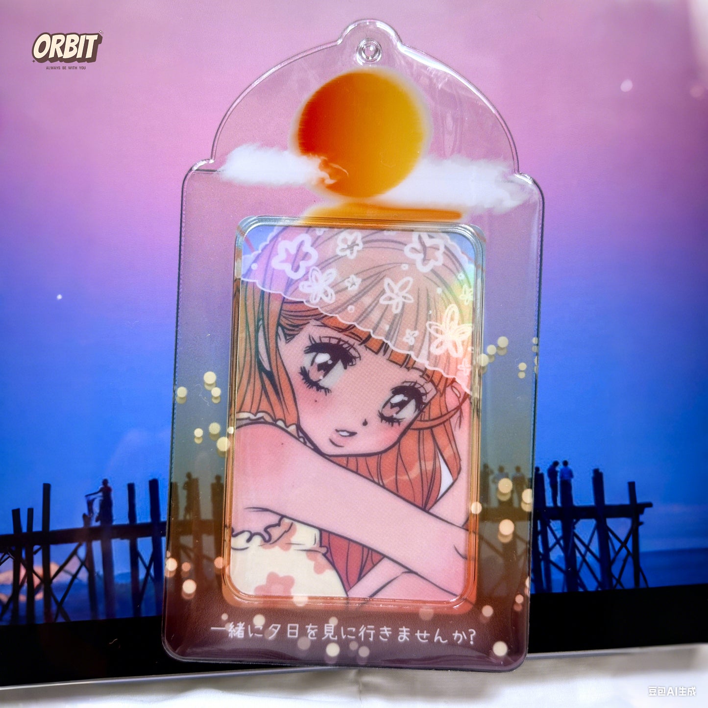 夕陽直/橫版雙款透明卡套