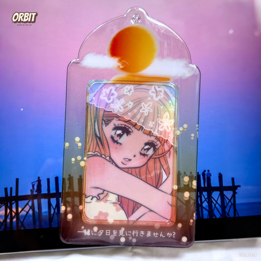 夕陽直/橫版雙款透明卡套