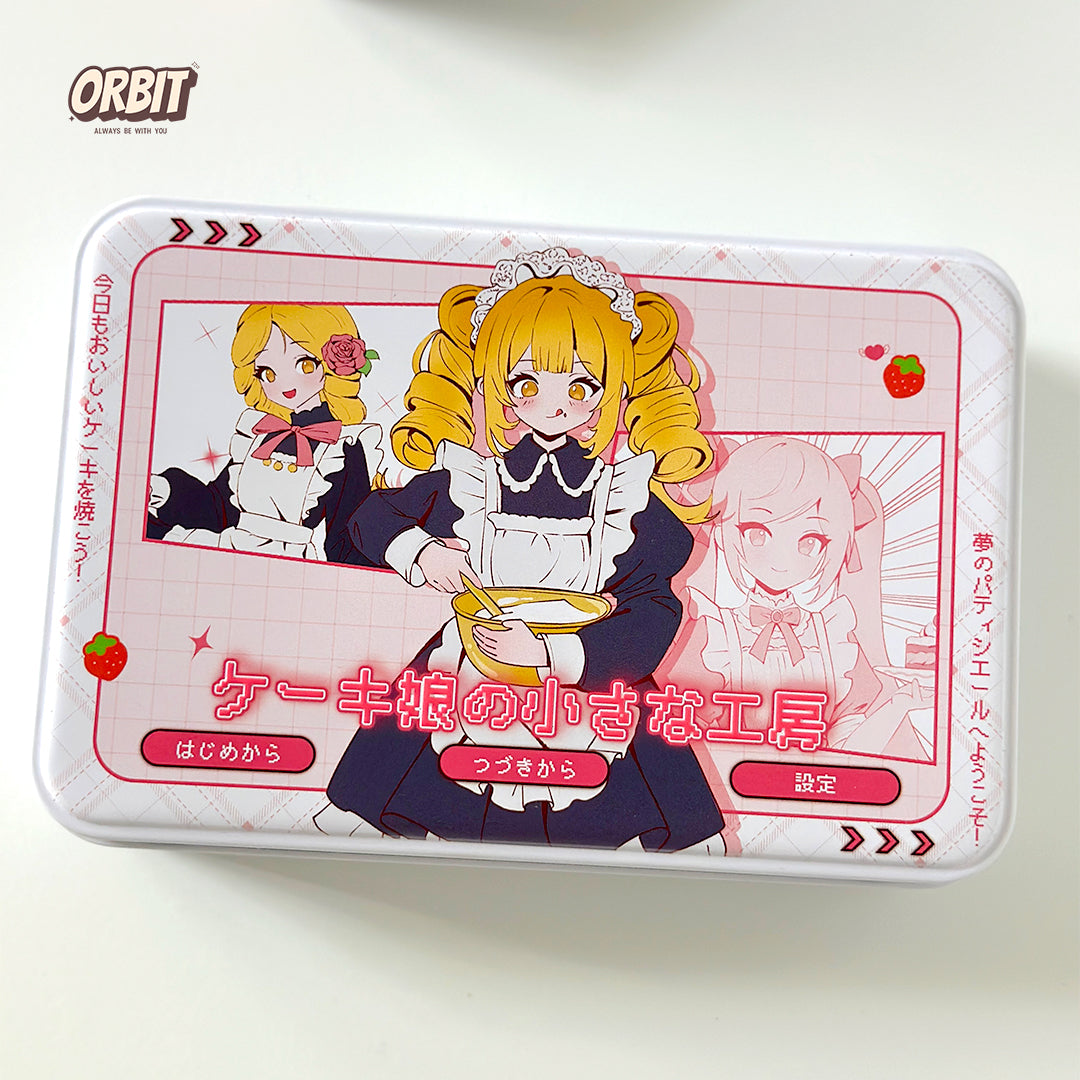 蛋糕娘系列｜收納鐵盒