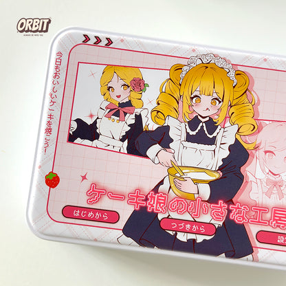 蛋糕娘系列｜收納鐵盒