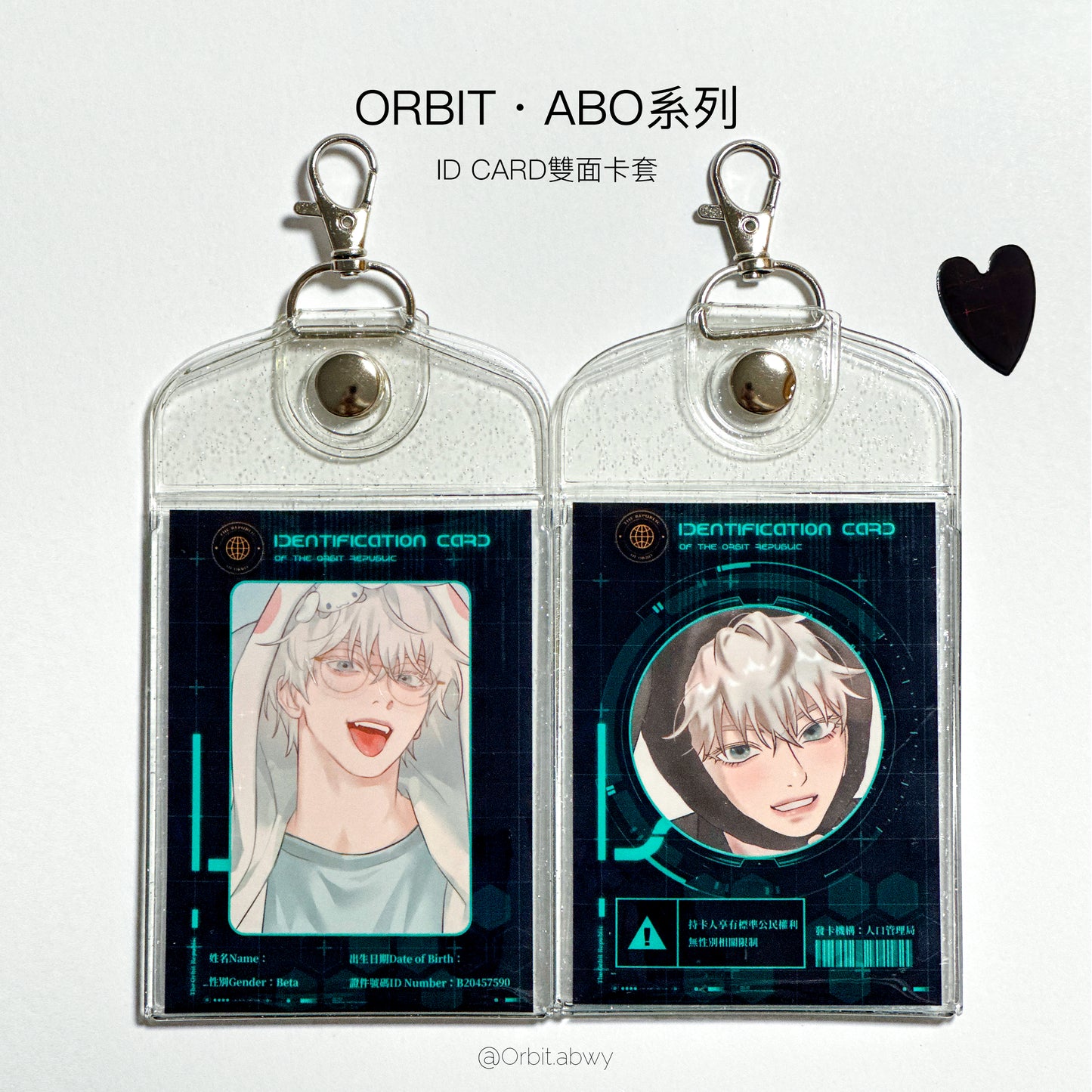 ABO系列｜Beta ID Card 雙面卡套