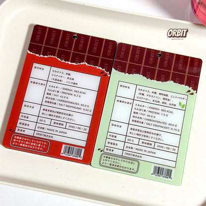 亞加力｜原味朱古力卡套