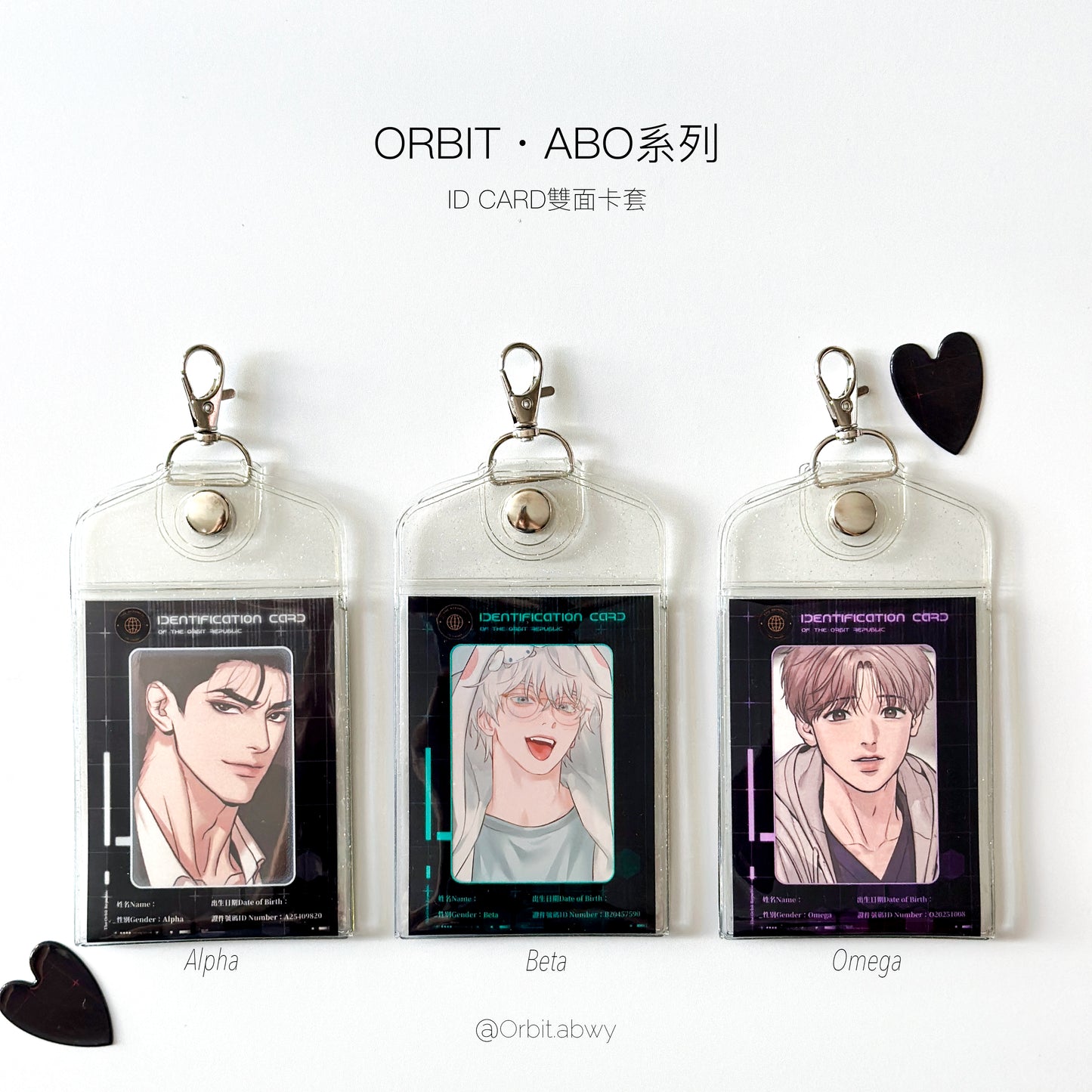 ABO系列｜Alpha ID Card 雙面卡套