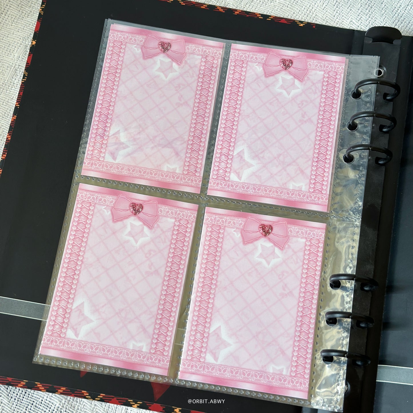 貓耳系列｜卡冊墊紙